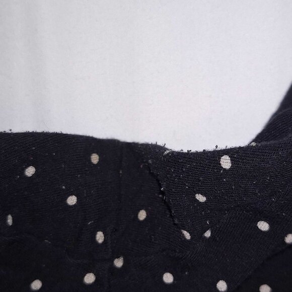 Old Navy Women’s Black & White Polka Dot Leggings - Size L - Picture 4 of 5